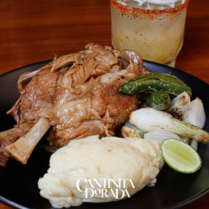 chamorro confitado